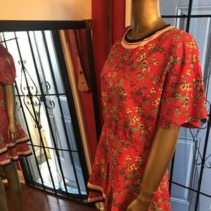 Alice and Olivia red floral